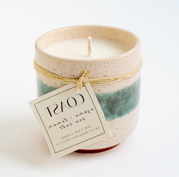 Coast Ceramic Soy Candle